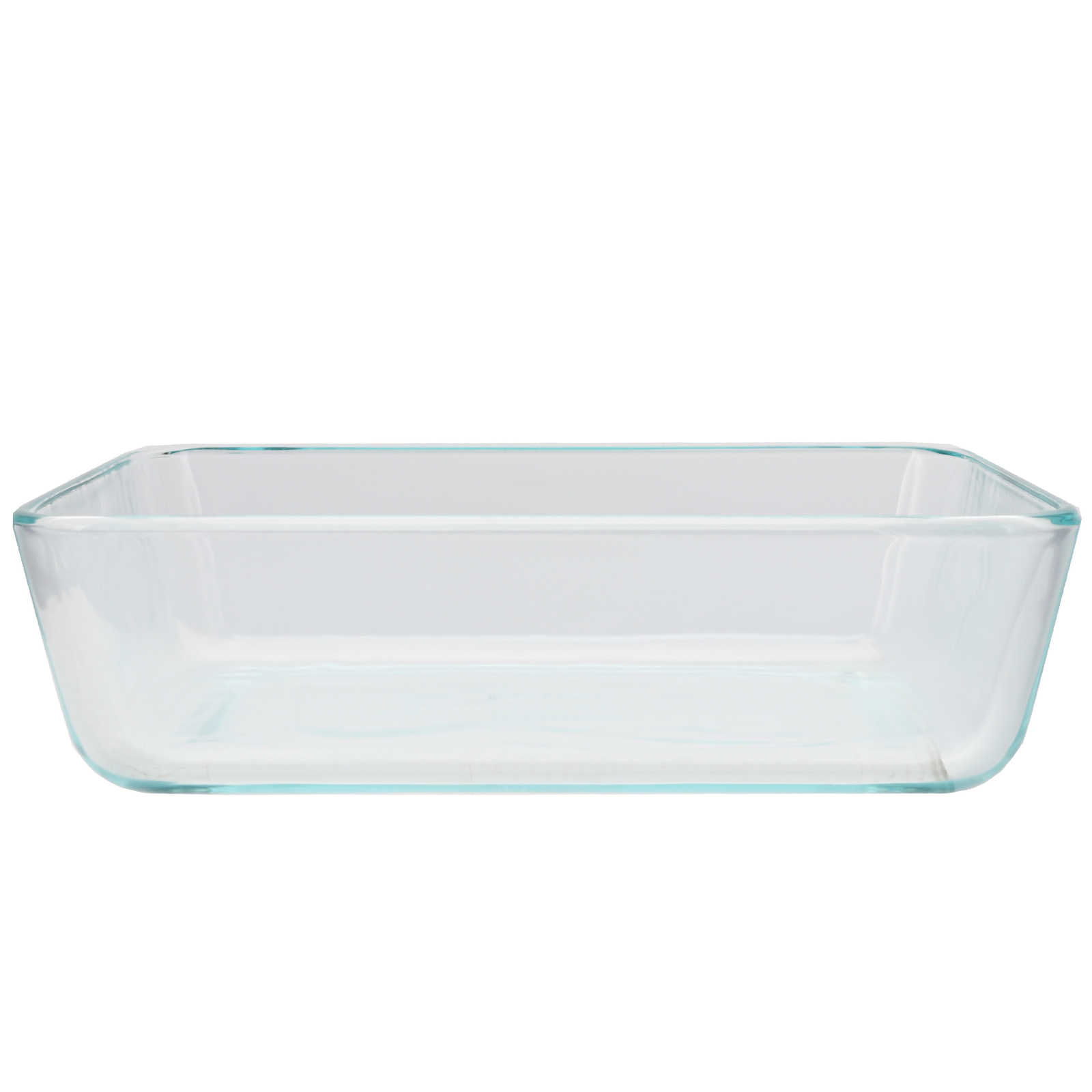 Pyrex 7211 6-Cup Rectangle Glass Storage Dish w/ 7211-PC 6-Cup Cadet Blue Lid gallery