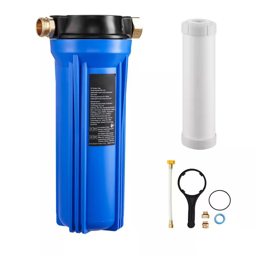 RV Water Filtration System, Drinking/Washing Water Filter System for Campers, Se gallery
