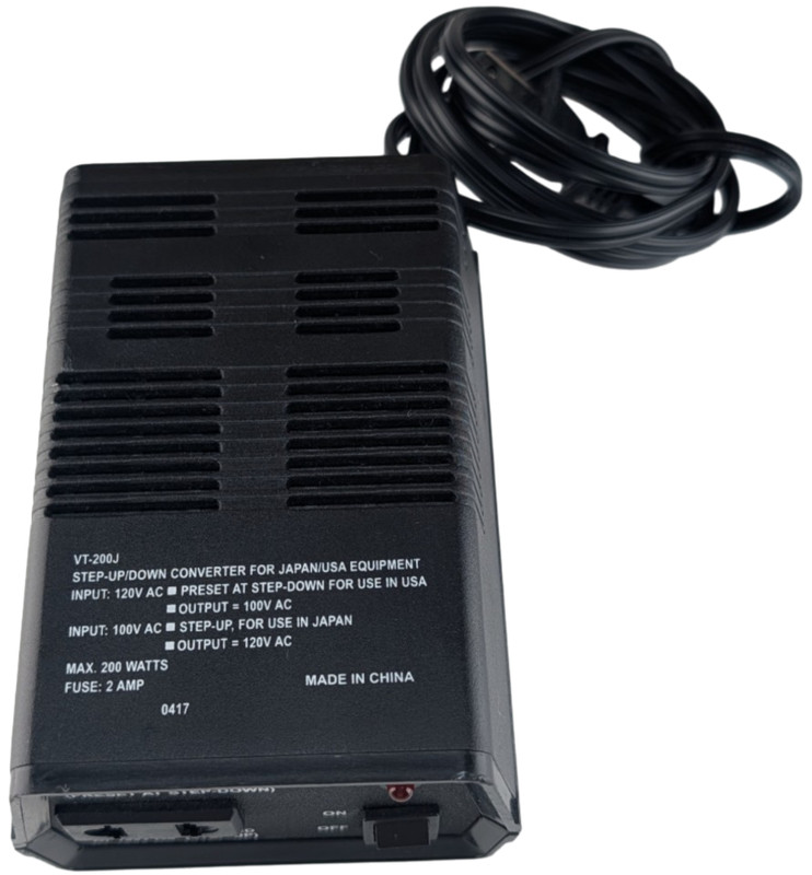 VCT VT-200J 200W Step Up Down Voltage Converter Japan USA 100V 120V gallery