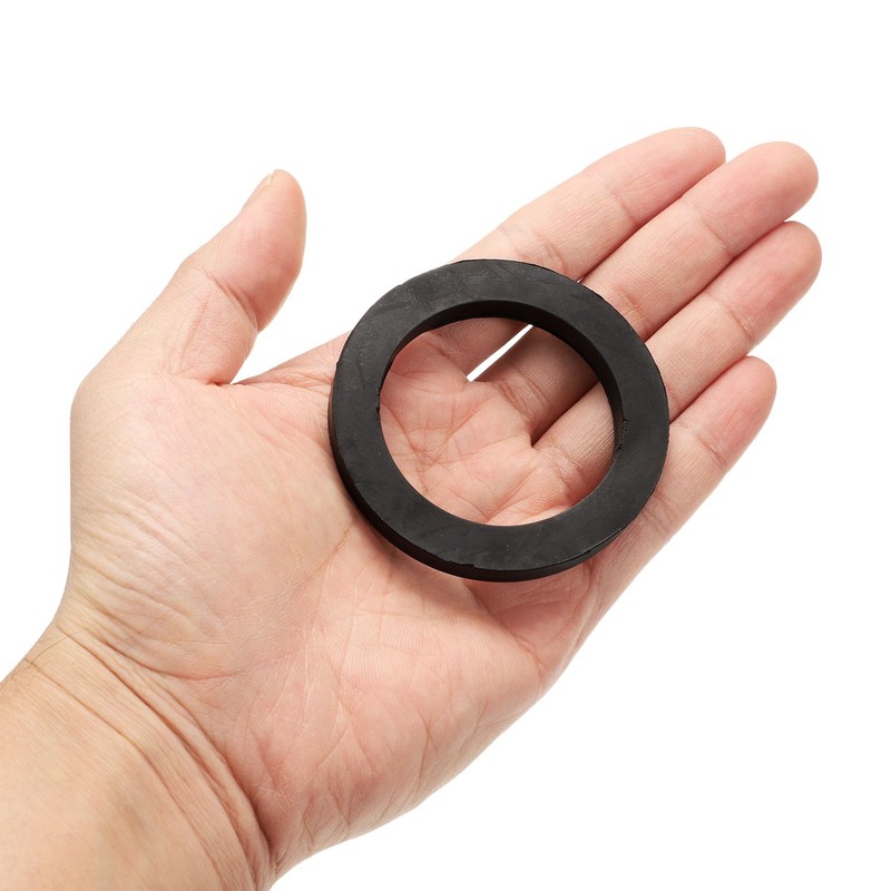 8Pcs Nitrile Rubber Flat Washer DN65 2-9/16" OD x 2" ID x 1/4" Thick Black gallery