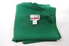 Open Back Polyester Poplin Tablecloth Emerald Green 48 x 30 x 30″ TF