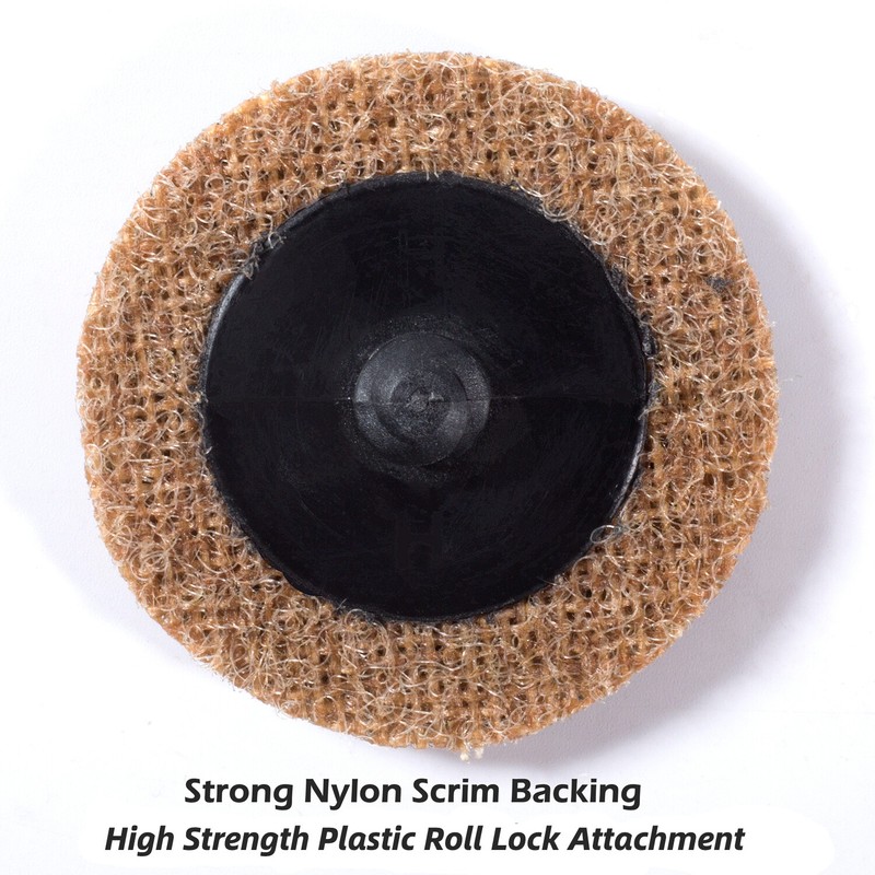 50x 2 inch Coarse Quick Change Surface Conditioning Discs Die R-Type Grinder Pad gallery