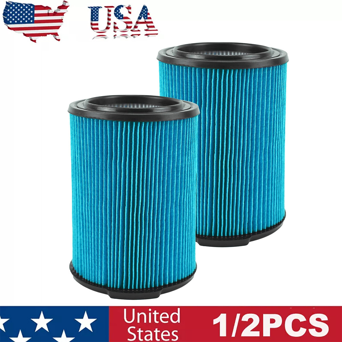 For RIGID Shop Vac Filter Reusable 3 Layer Washable 5 Gal Wet Dry Vacuum VF5000 gallery