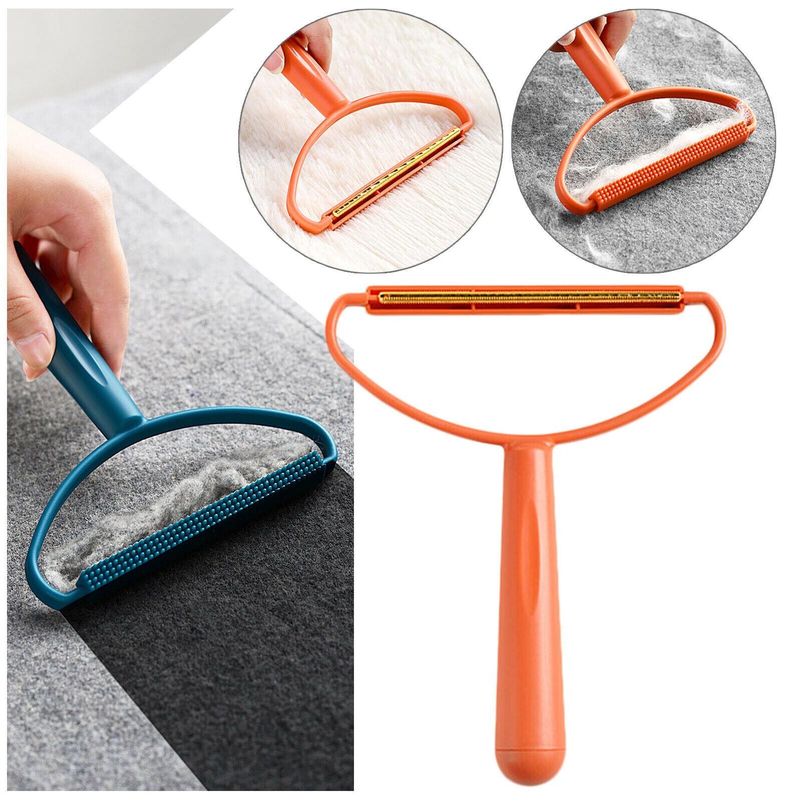 Lint Remover Clothes Fuzz Shaver Reusable Double Sided Lint Remover gallery