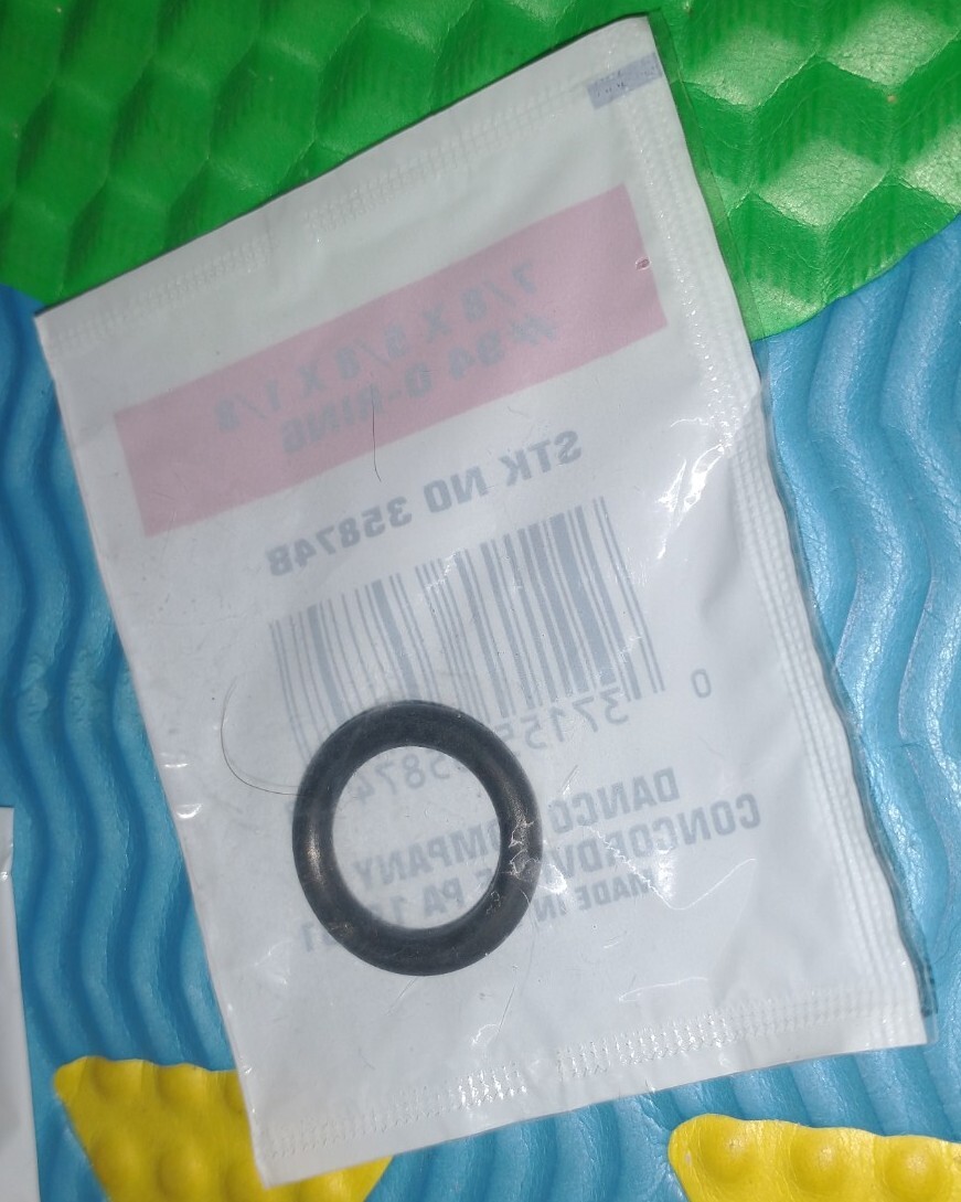 Danco 35874B Durable Rubber #94 Faucet O-Ring 7/8 x 5/8 x 1/8 in. (Pack of 1) gallery