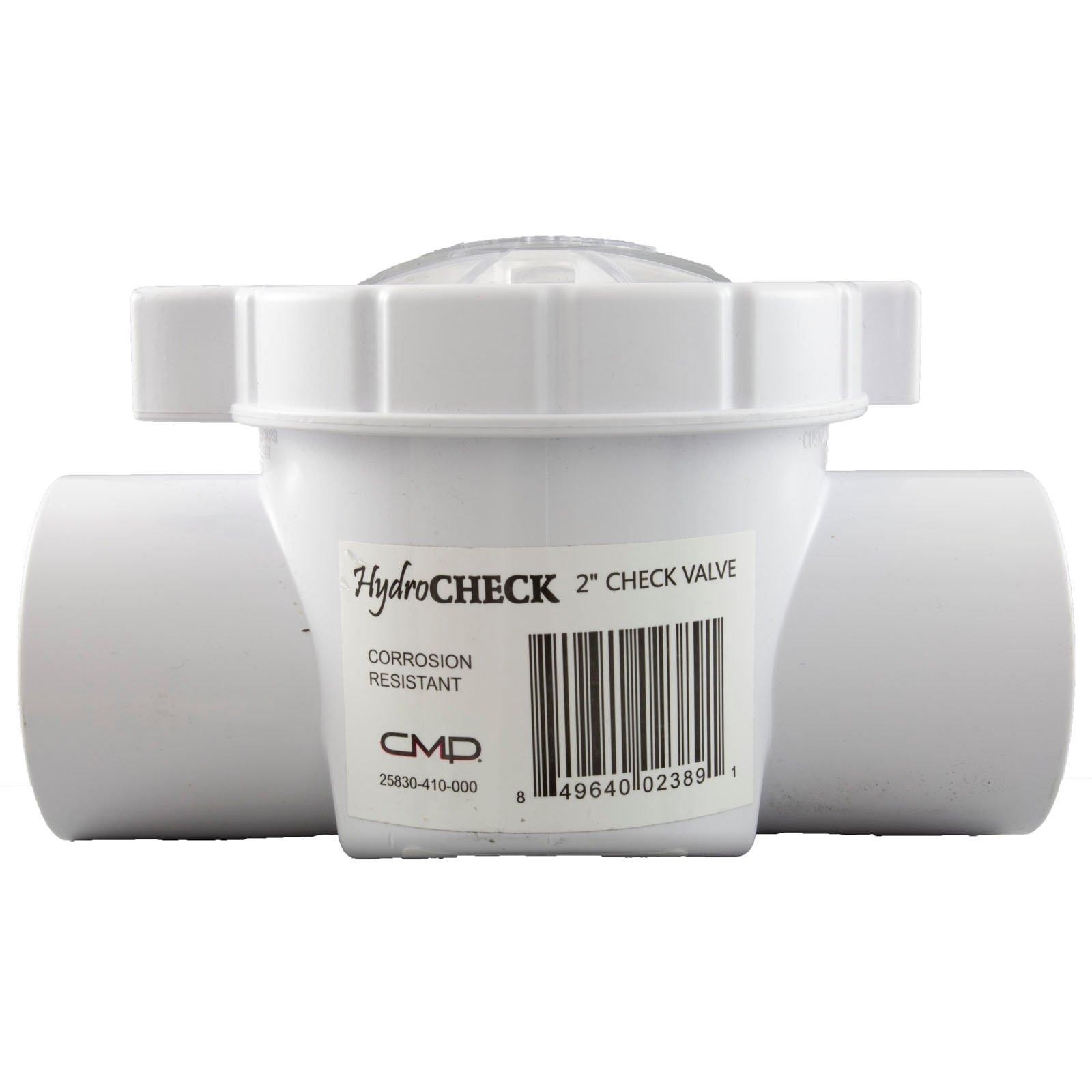 Custom Molded Products Corrosion Resistant Service Check Valve 2in White gallery