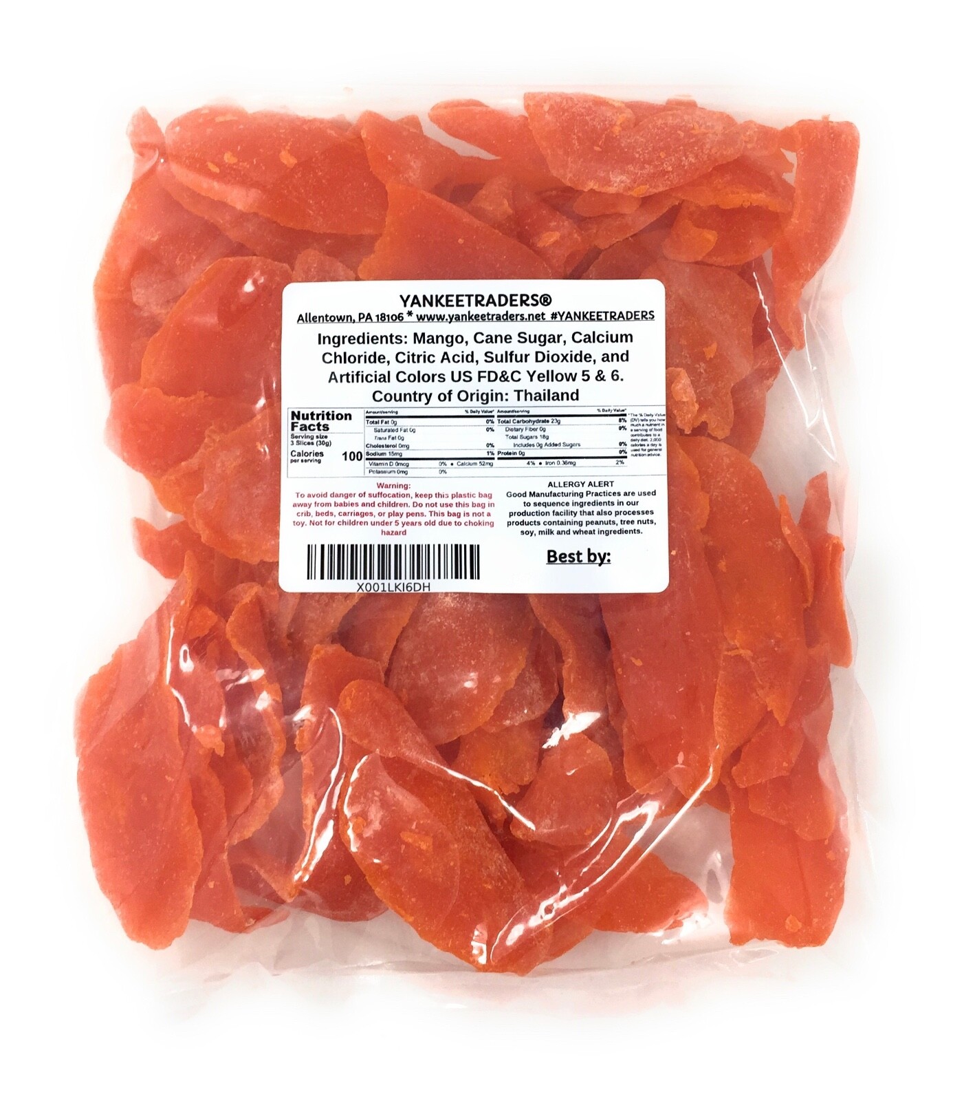 Dried Mango Slices, 2 lbs. ~ YANKEETRADERS® Brand ~ FREE SHIPPING gallery