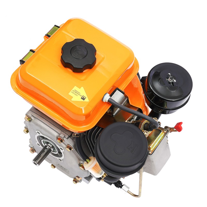 3HP 196CC Vertical Engine Hand Recoil Start Single Cylinder Engine Motor 2.2KW gallery