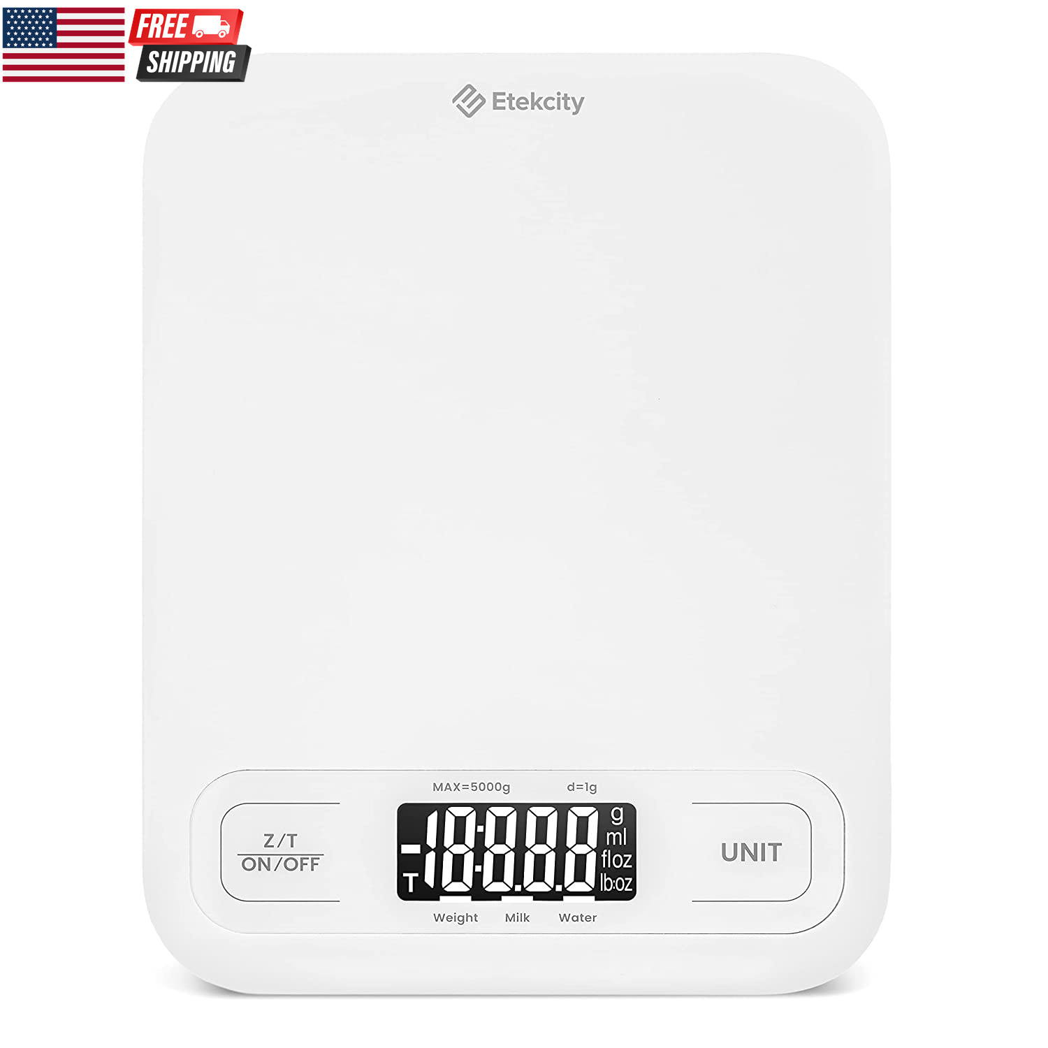Food Kitchen Scale, Digital Grams and Ounces for Weight Loss, Baking, Cooking, K gallery