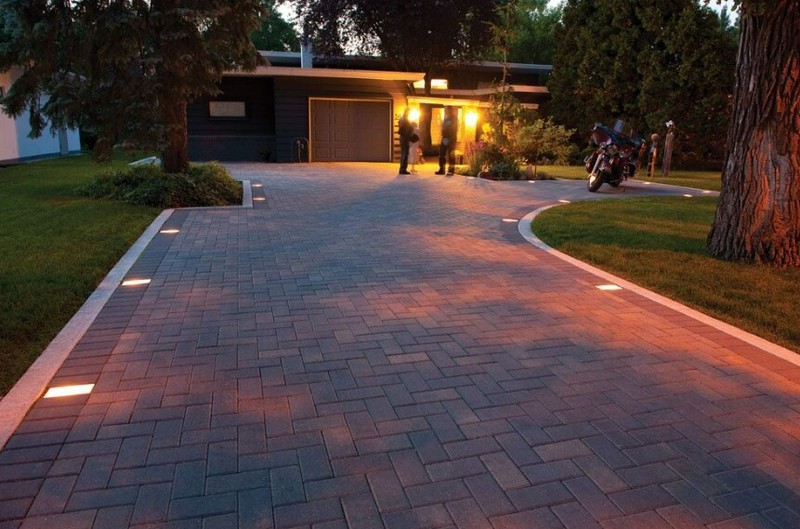 (10 Pack) Kerr Lighting Camelot Cobble Paver Lights (6"x9") for Patio, Driveway gallery