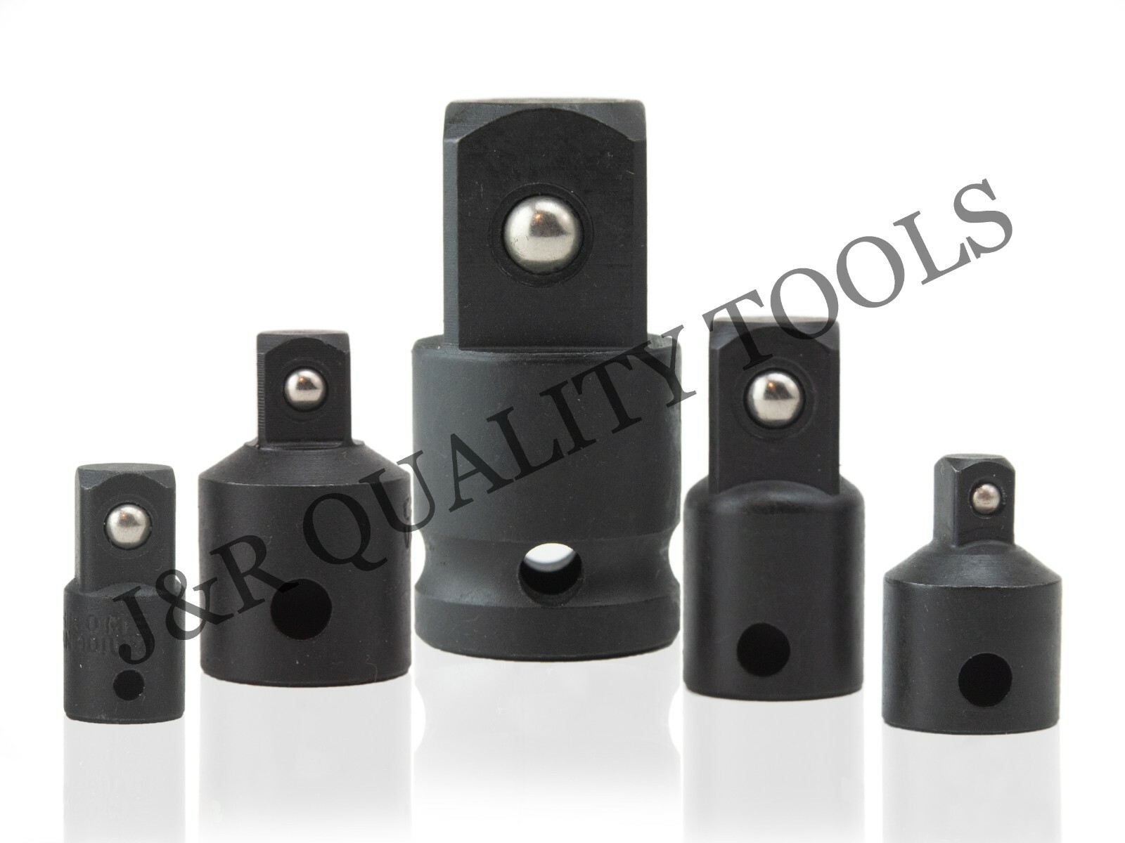VCT 5pc Impact Socket Adapter & Reducer Cr-V Impact Driver Set gallery