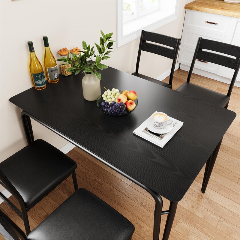 ✔️Dining Table 5 Piece Kitchen & Dining Room Sets for Small Space Table and Cha gallery