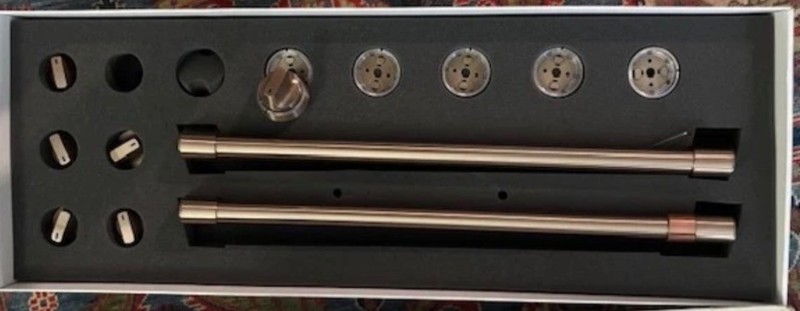 Ge cafe stove bronze knobs gallery