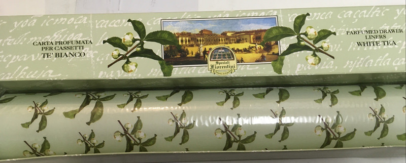 PERFUMED DRAWER LINERS, 6 SHEETS ASSORTED FRAGRANCE SOLD SEPARATE MADE IN ITALY gallery