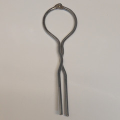 Silver Metal Jar Lifter Canning Tool Loop Handle 6 1/2 in Less Than 10 in