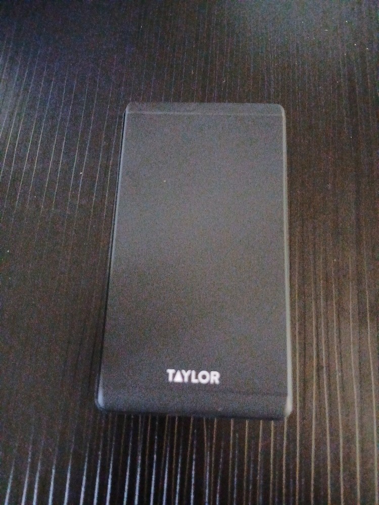 Taylor High-Precision Digital Portioning Scale with Cover, 16OZ/500G, Black