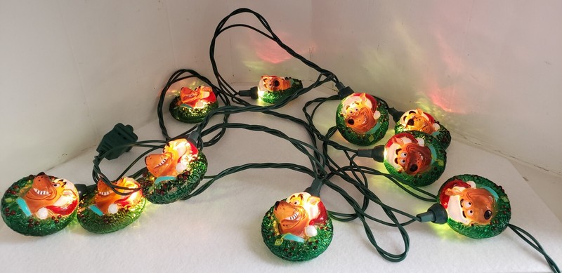 2001 Gemmy Scooby-Doo Cartoon Network 10 Ct Holiday Christmas String Light Set gallery