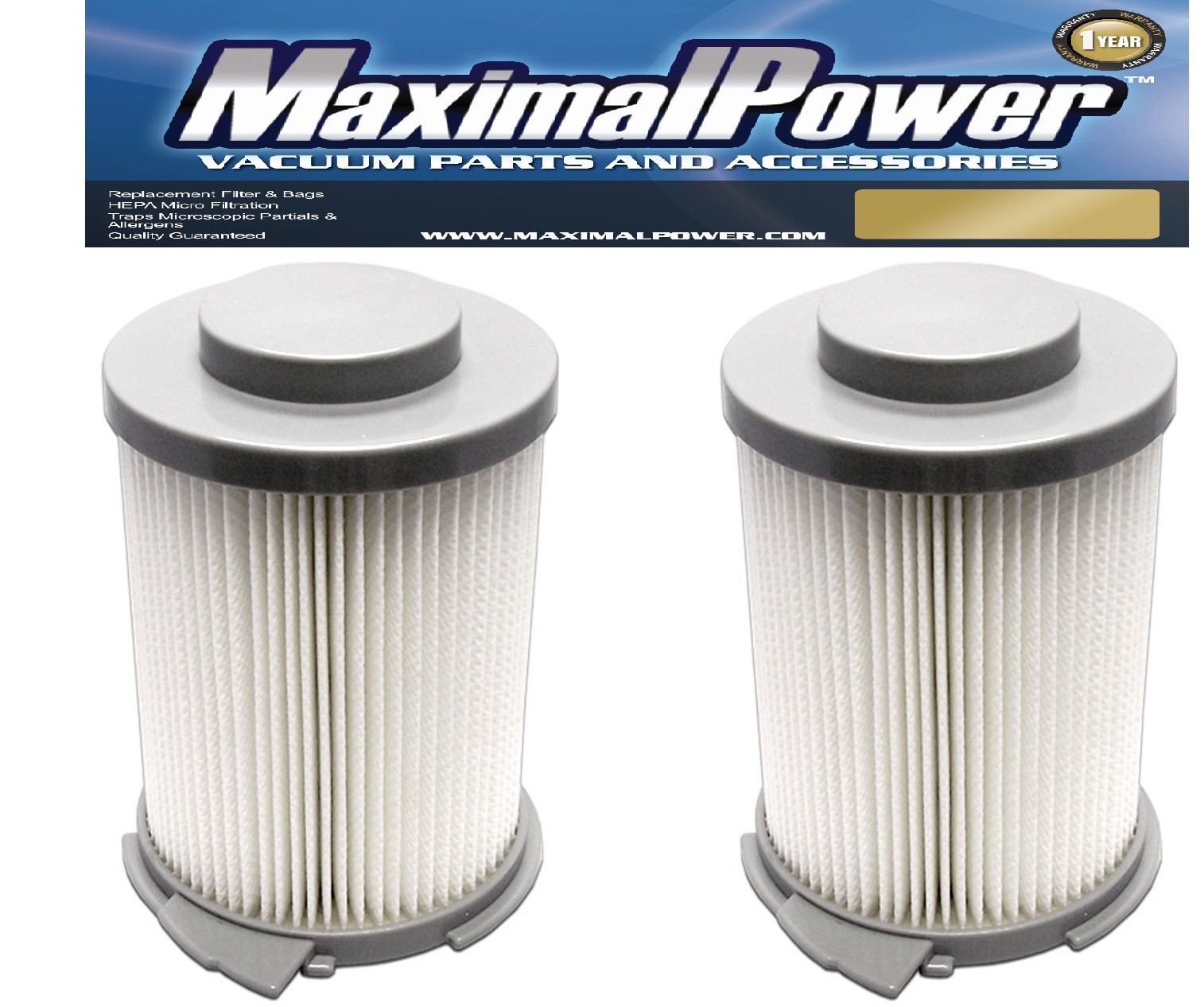 MaximalPower Filters Hoover WindTunnel Bagless59134033 S3755 S3765 040 (2PK) gallery