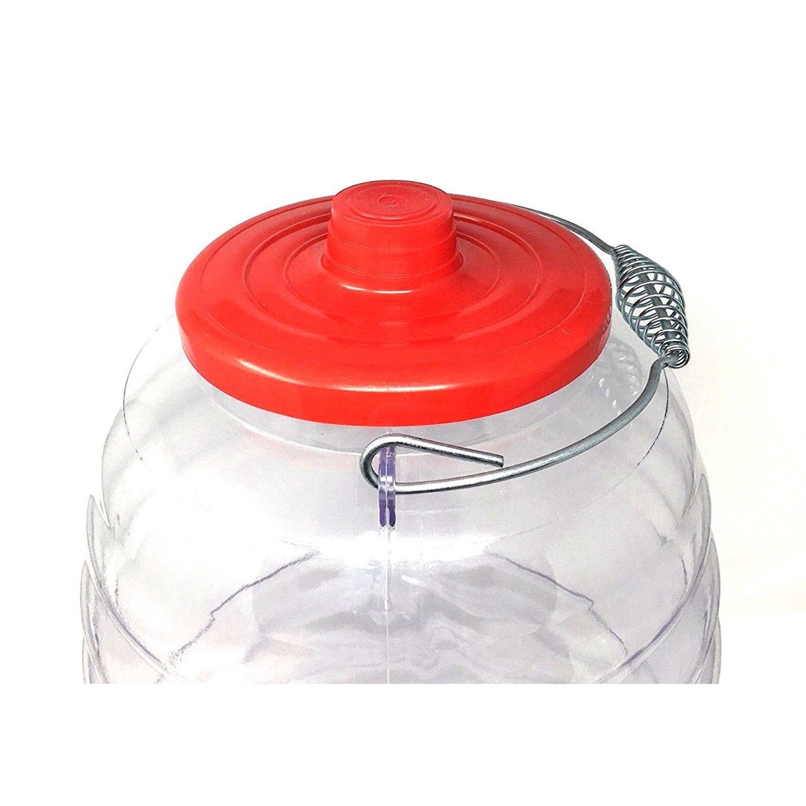 Red Cover Lid Plastic Lid Fit Vitrolero Pack of 2 for Plastic and Glass Jar 5 GL gallery