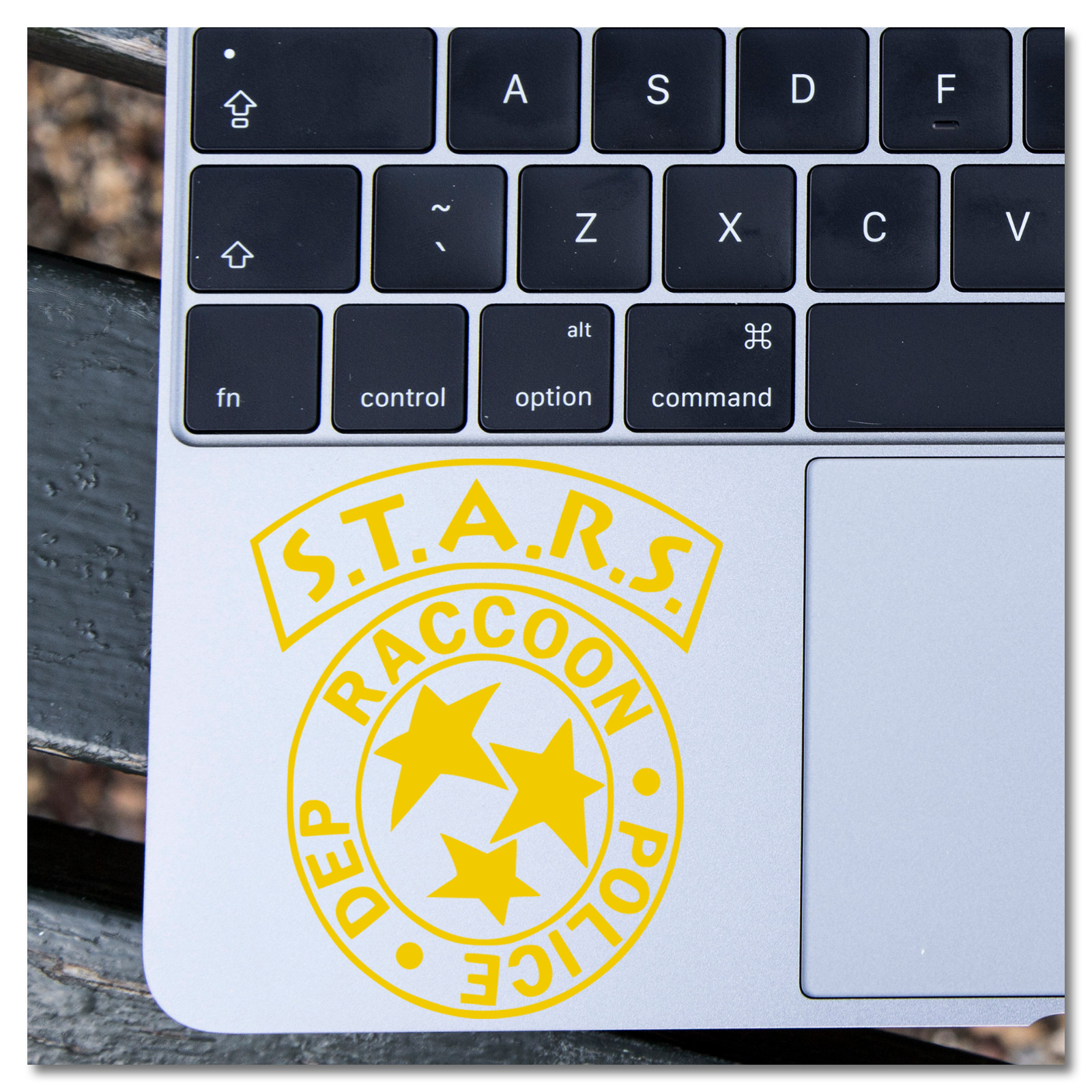 6" Video Game Resident Evil STARS Racoon Police Dep Vinyl Decal Sticker gallery