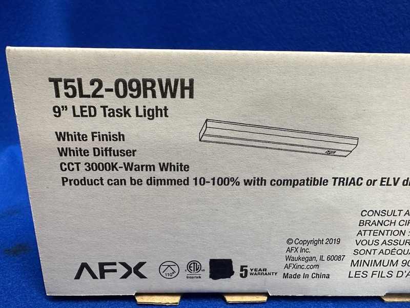 AFX T5L2-09RWH 9" LED TASK LIGHT gallery