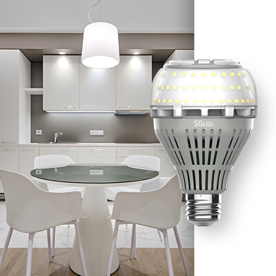 2 Pack Energy Saving LED Light Bulbs 4000lm 250W Equiv. 27W 3000K Warm White E26 gallery