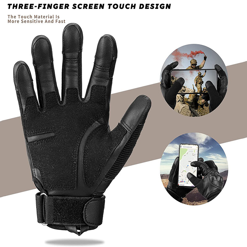Safety Work Gloves Touch Screen Knuckle Protection for Construction Garden gallery