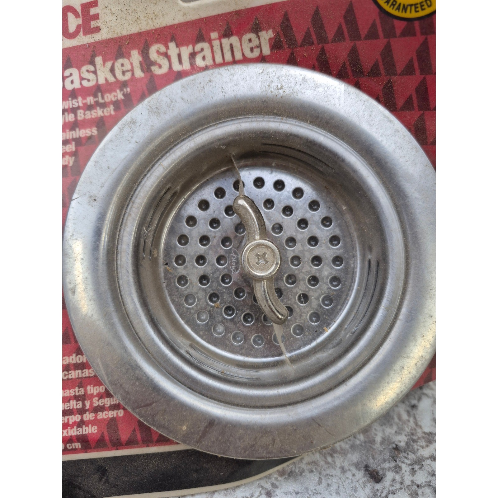 ACE Basket Strainer Twist Lock Style Stainless Steel Body Sink Drain Part 40286 gallery