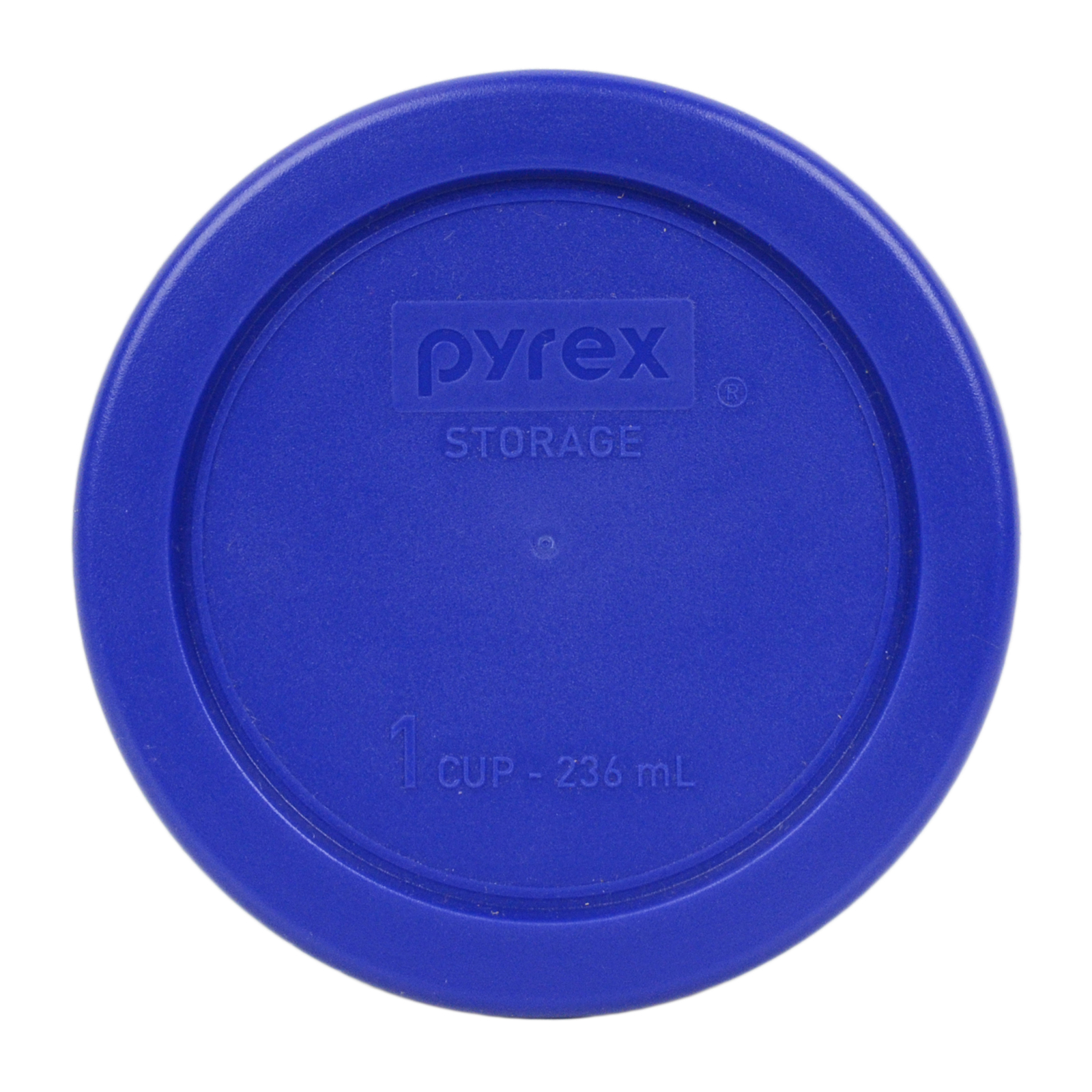 Pyrex 7202-PC (1) Cadet Blue and (1) Red Plastic Storage Replacement Lid Cover gallery