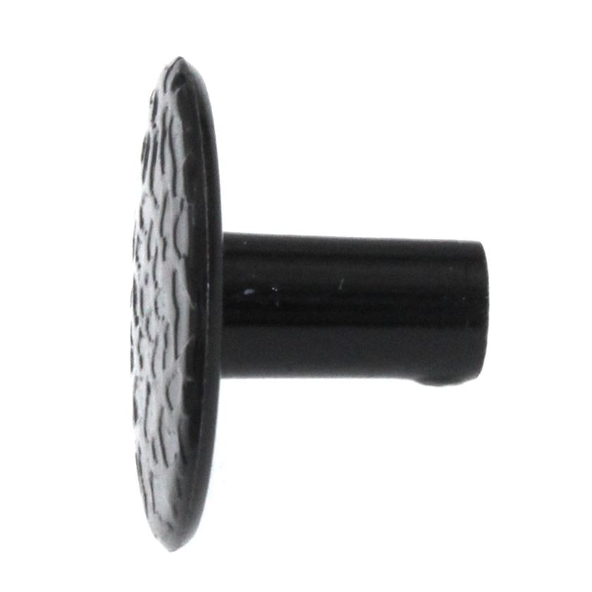 Ultra Colonial 1 1/8 Inch Hammered Cabinet Knob Black 41536 gallery