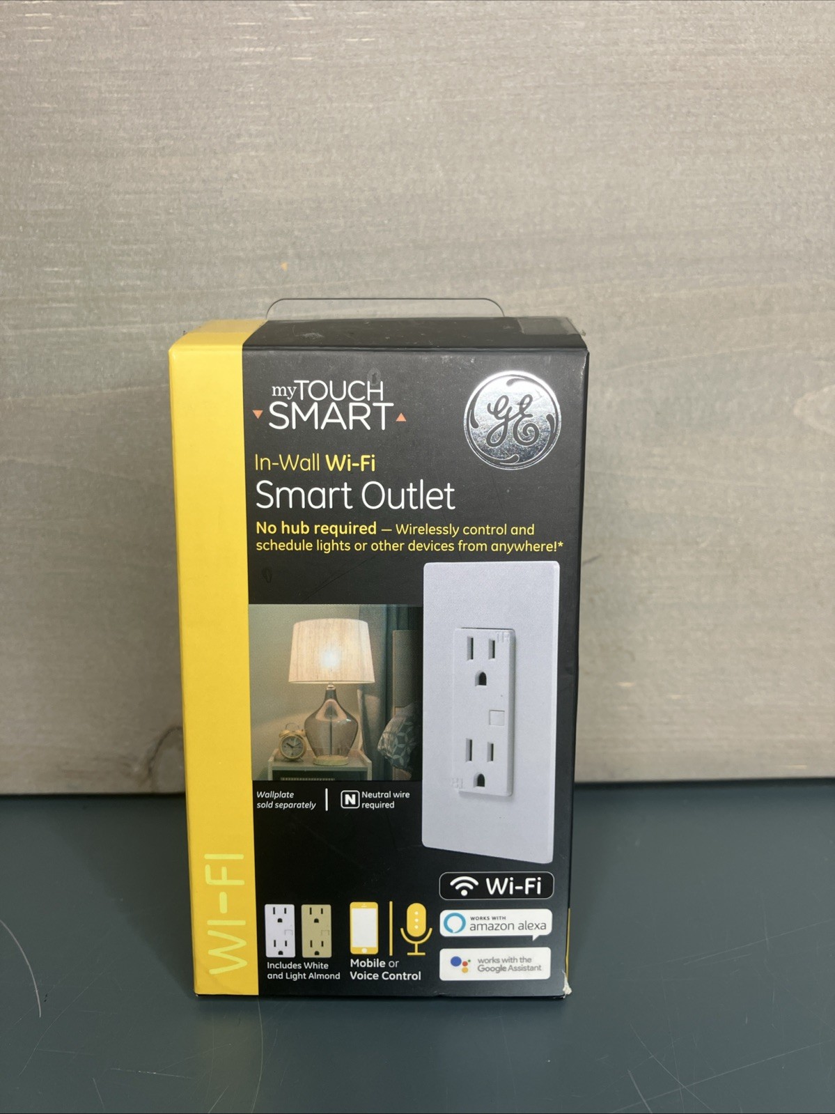 GE Wi-Fi Smart Switch White 15-Amp Duplex Smart Residential/Commercial Outlet gallery