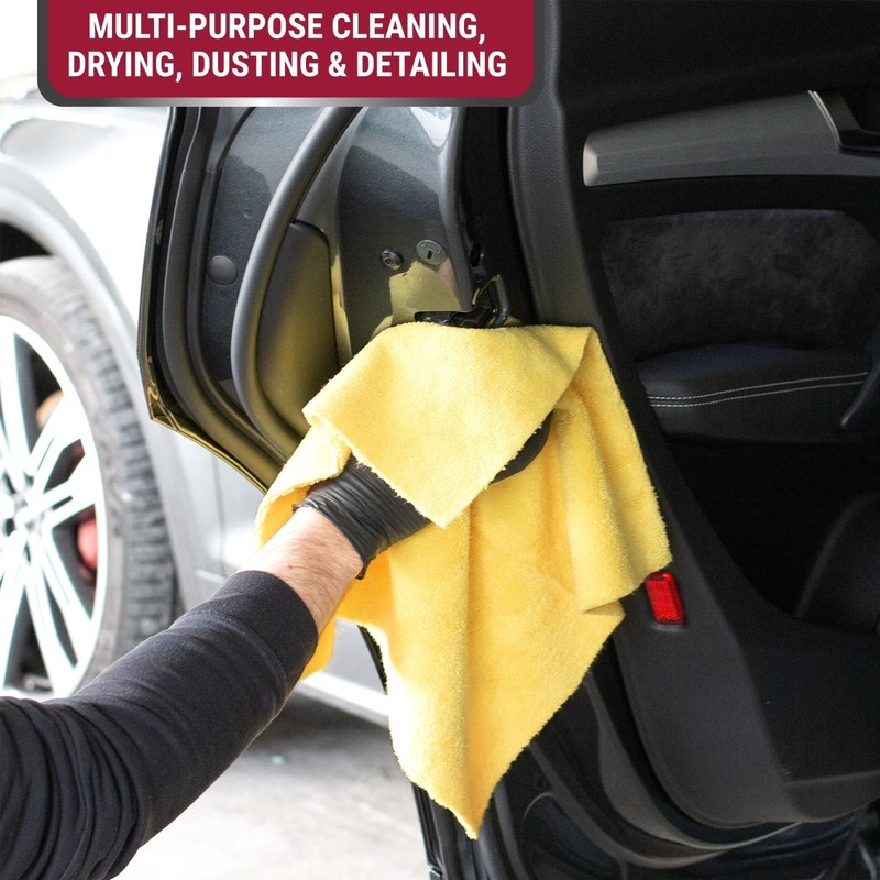Platinum Series 40 Pack Premium Microfiber Auto and Home Detailing Towels gallery
