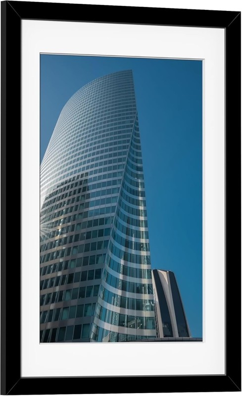 Stylish 24x36 Black Frame for Horizontal or Vertical Wall Display - Easy to Hang gallery