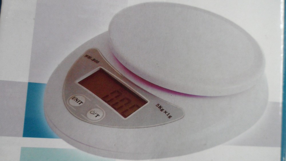 LCD Kitchen Digital Scale Postal Weight Electronic Food Diet Scale 11lbs/5Kg