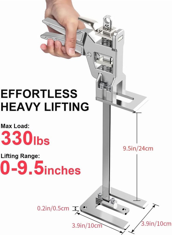 Labor Saving Arm Jack, 2 Pack Stainless Steel Construction Jack gallery