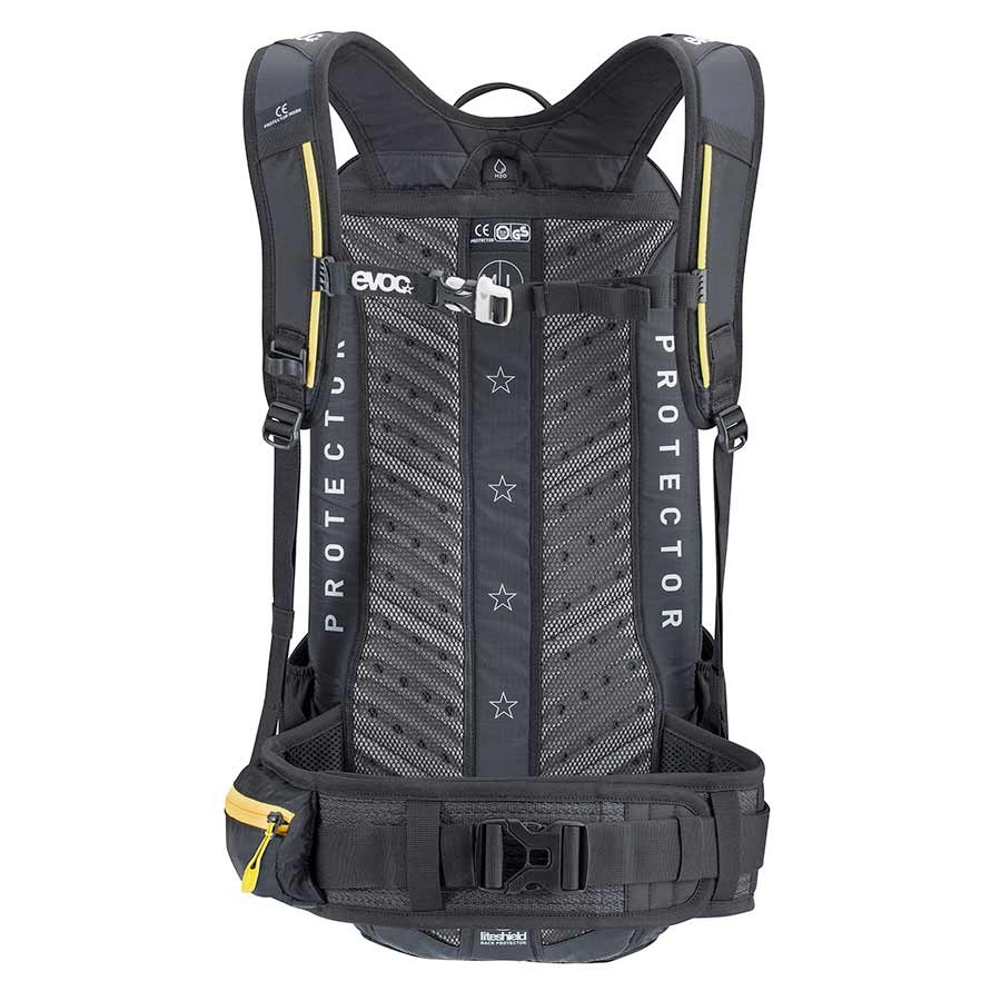 EVOC FR Trail Blackline 20L Backpack with Back Protector, Ventilated, Hydration 2