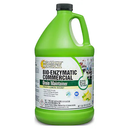 Instant Power Professional 8881 Drain Cleaner, Jug, 1 Gal, Liquid, Lemon gallery
