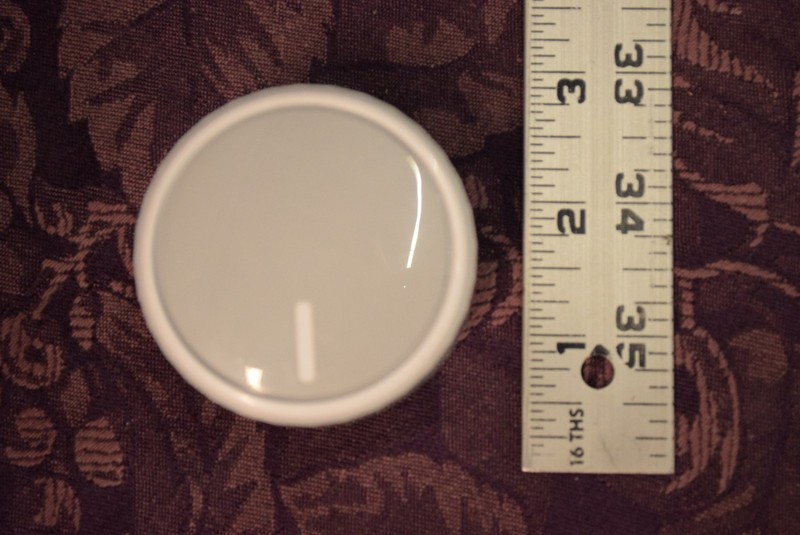 OEM Frigidaire Stack Unit Washer/Dryer Knob-Grey/White 5304524434 gallery