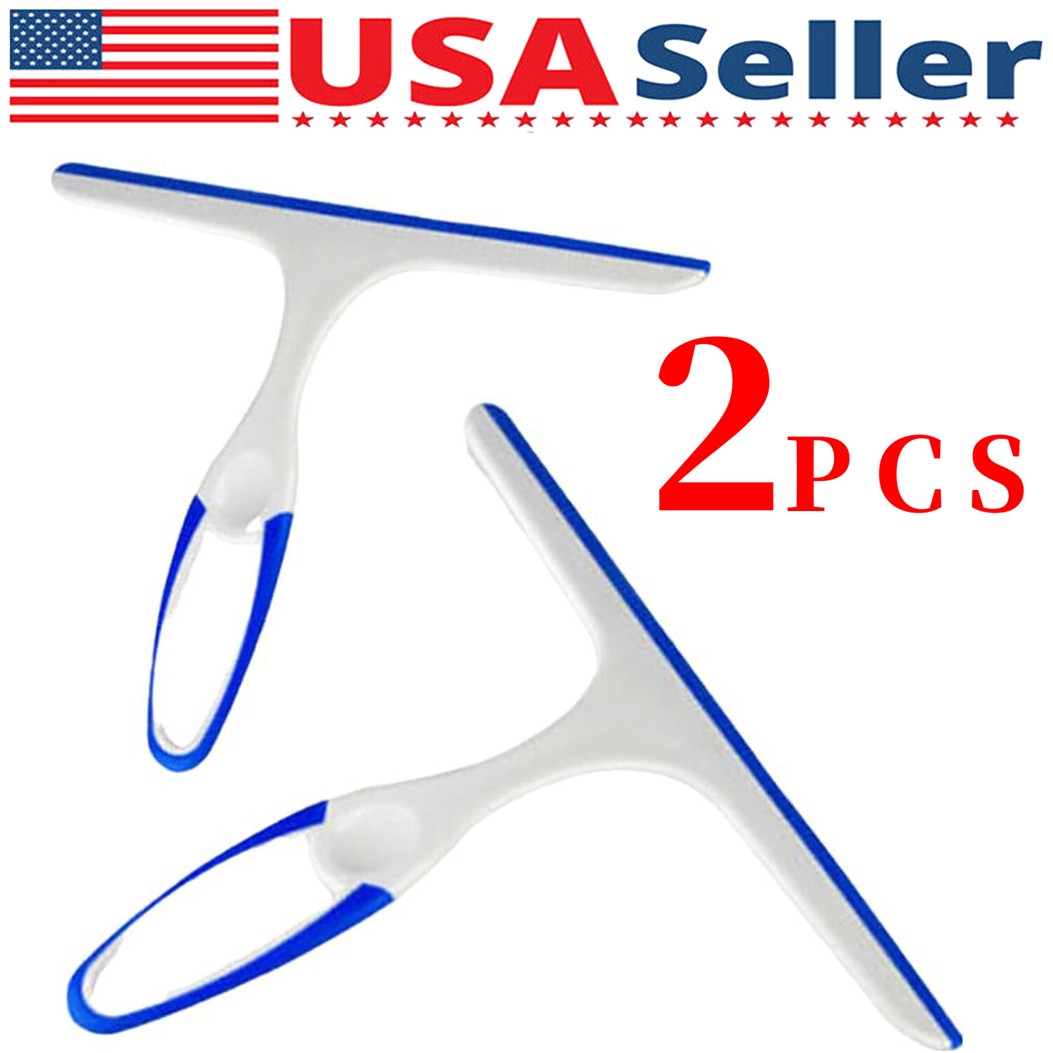 Window Mirror Car Windshield Squeegee Shower Glass Wiper Kitchen House Clean US gallery