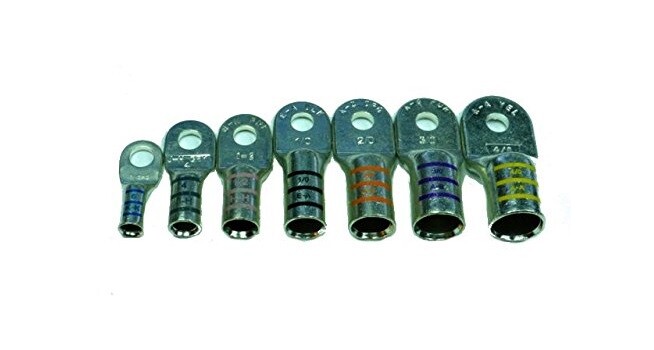 Marine Battery Cable Terminals - Tin Plated Heavy Duty FTZ Power Lugs gallery