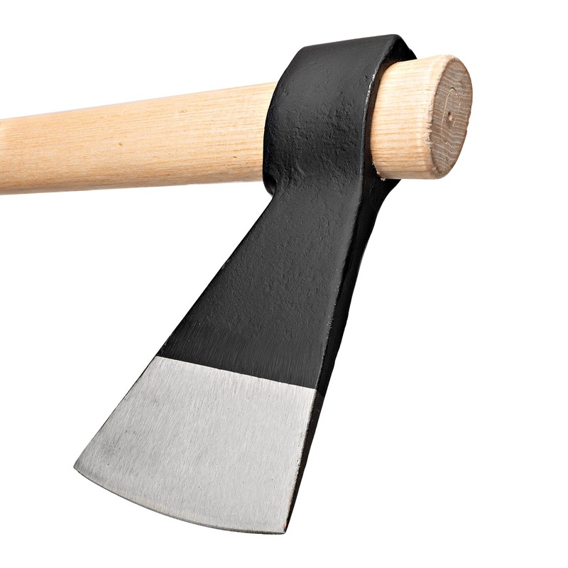 Kings County Tools Classic Italian Tree Felling Axe 35 Long Straight Ash Wooden gallery
