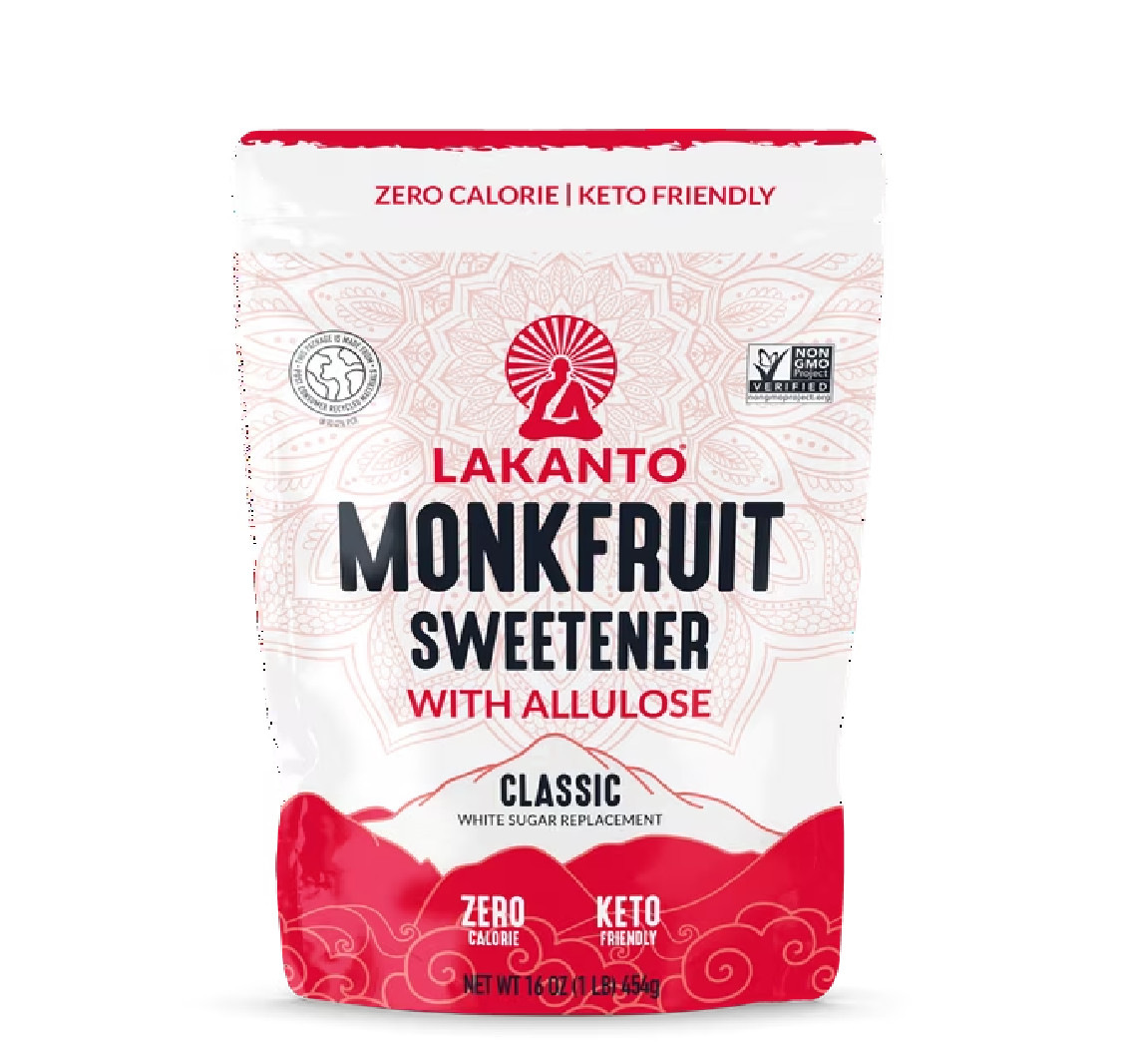 Lakanto Classic Monk Fruit Sweetener with Allulose, 1 lb, 1 Count gallery
