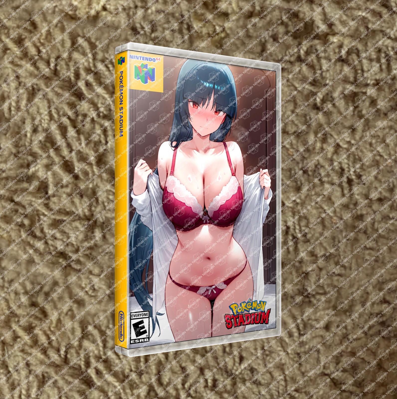 Pokemon Stadium | 2 | Puzzle League SWITCH D. SIDED CUSTOM COVER ART & CASE ONLY gallery