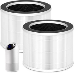 2 Pack Replacement Filter for Sterra Moon Air Purifier, 3-in-1 True HEPA-13 Filt