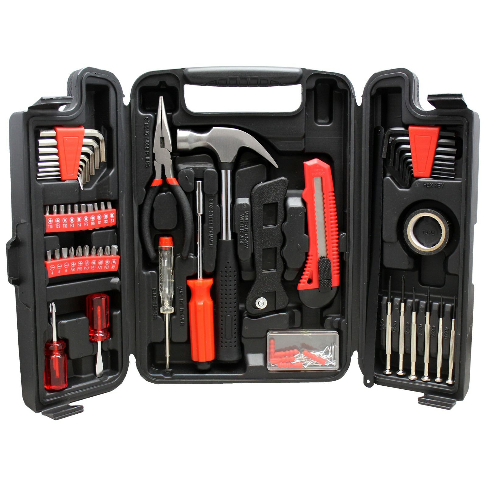 Home/Garage/Mechanic 142-Piece Tool Set Kit in Carrying Case BRAND NEW SEALED gallery
