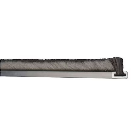 Pemko 369 Ap X 84" Door Weatherstripping, 84 In, Projection 3/16 In, Aluminum, gallery