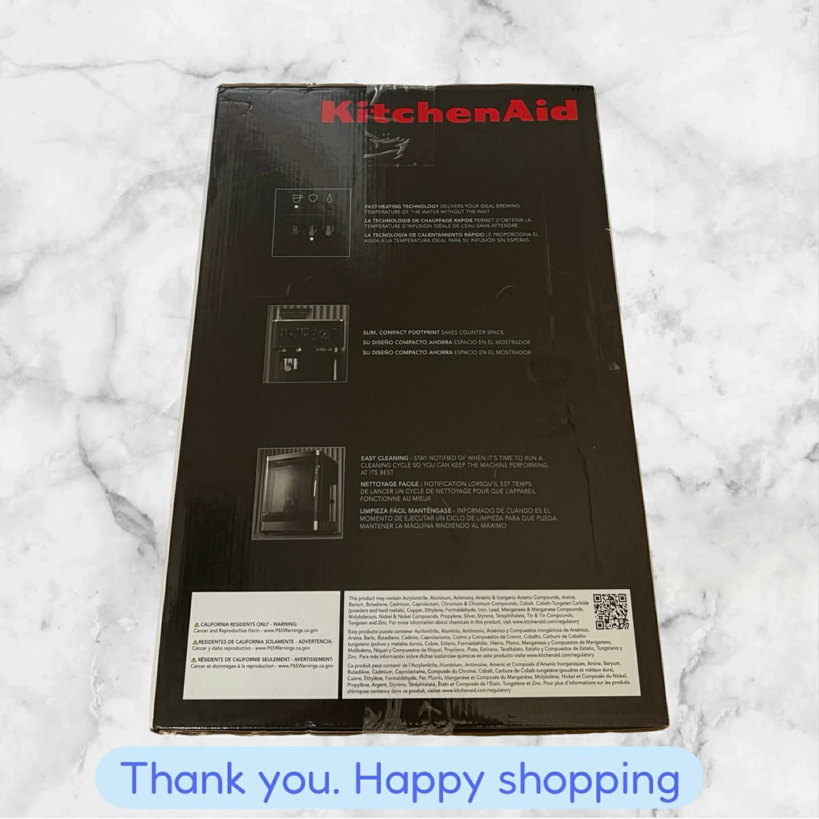 KitchenAid Semi-Automatic Espresso Machine w/ Burr Grinder 2.5L KES6551SX NEW gallery