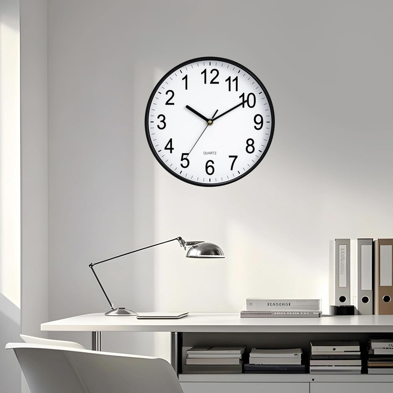 Backwards Wall Clock 10 Inch Clock Reverse Wall Clock Battery Operated Novel Run gallery