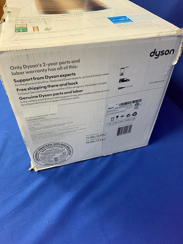 Dyson Purifier Cool Formaldehyde TP09 Purifying Fan - White/Gold HEPA Purifier gallery