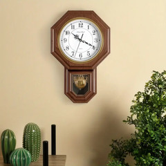 Pendulum Wall Clock with Battery Operated – Decorative Wall Clocks for Decor